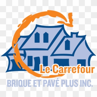 Le Carrefour Brique & Pavé Clipart