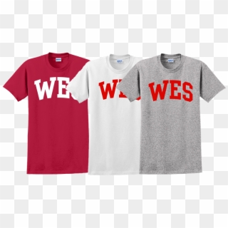 Wes Cotton Printed Tshirt - Active Shirt Clipart