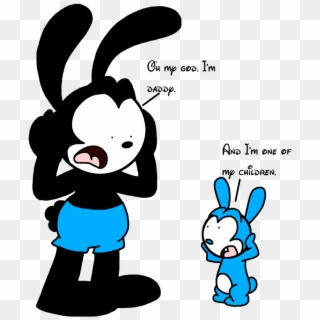 Picture Freeuse Download Swap Oswald And Bunny Kid - Cartoon Clipart