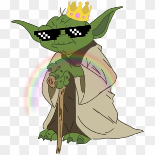 Yoda Sticker - Cartoon Clipart