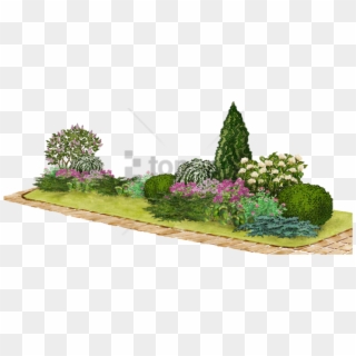 Free Png Клумба Png Image With Transparent Background - Lobelia Clipart