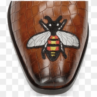 Loafers Prince 1 Crock Wood Toe Patch Bee - Hornet Clipart