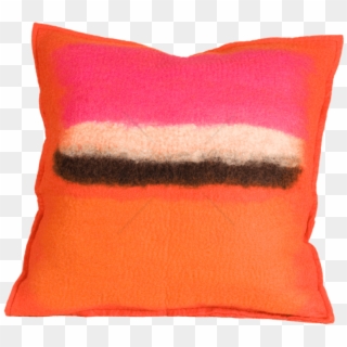Free Png Abstract Persimmon Color Splash Felted Wool - Throw Pillow Clipart