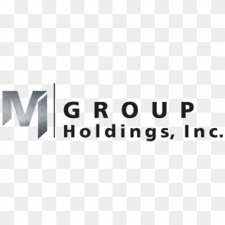 1 Mgroup Holdings Stacked Metal Bst Logo - Black-and-white Clipart