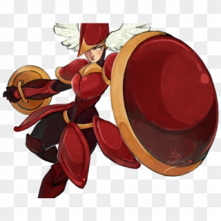 Enchantress Clipart Shield Knight - Cartoon - Png Download