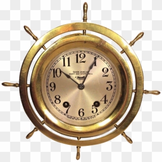 Seth Thomas S Bell Clock Case Runs - Quartz Clock Clipart