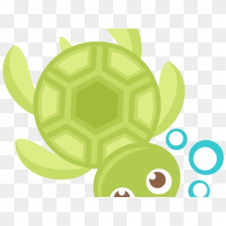 Sea Turtle Clipart Sea Themed - Under The Sea Clipart Turtle - Png Download