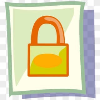 File Locked - Locked Files Clipart - Png Download