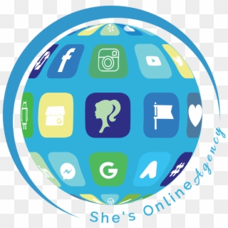 She's Online Agency - Circle Clipart