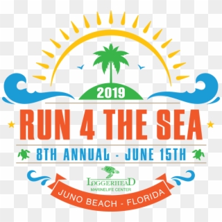 “run 4 The Sea” While Saving Sea Turtles - Water Country Usa Logo Clipart