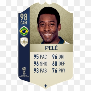 The World Cup Will Begin On June 14 With Russia Vs - Pele Icon Fifa 19 Clipart