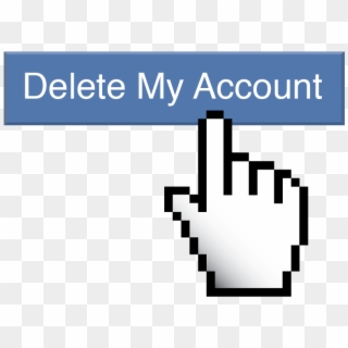 Delete My Account Button - Computer Mouse On Screen Png Clipart