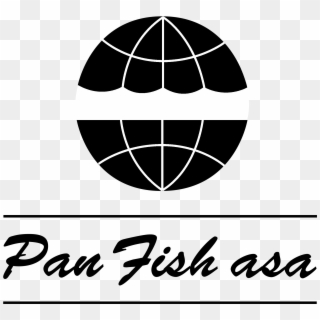 Pan Fish Logo Black And White - Surfing Clipart