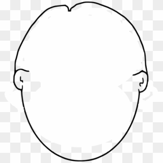 Blank Face Template - Blank Face Outline Png Clipart