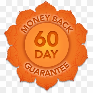 100% 60 Day Money Back Guarantee - Circle Clipart
