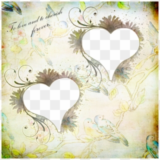 Double Hearts Png Photo - Heart Clipart