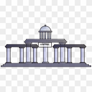 Town Hall Building City Architecture - Central Intelligence Building A Wrinkle In Time Clipart