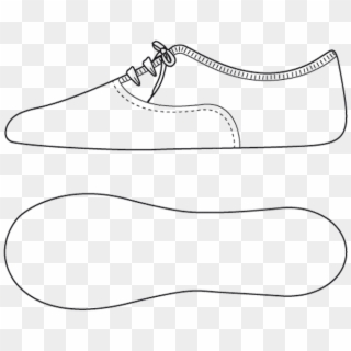 Chaussons Jazz Cuir Clipart