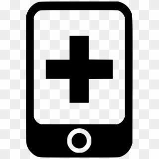 Mobile And Plus Sign Comments - Patient Vector Clipart