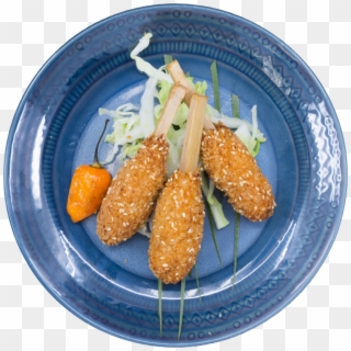 Shrimp Chao On Sugarcane Skewer2 - Sesame Clipart