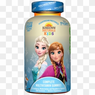 Sundown Naturals Kids Disney Frozen Complete Multivitamin - Porta Retrato De Eva Frozen Clipart