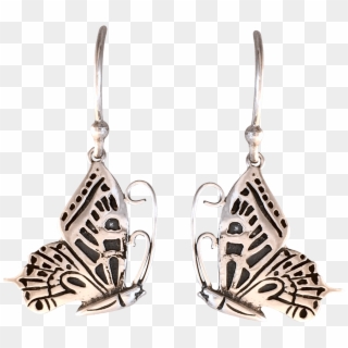 Pierced Butterfly Earrings Creations, For Beauty, And - Earrings Clipart