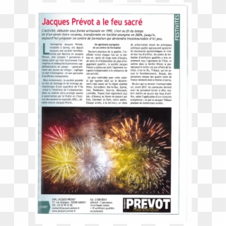 Photo Taken At Jacques Prevot Artifices By Business - Fireworks Clipart