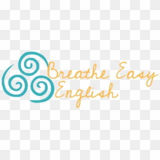 Breathe Easy English - Circle Clipart