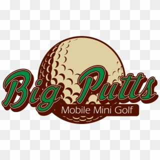 Big Putts Mini Golf Hire - Golf Ball Drawing Easy Clipart