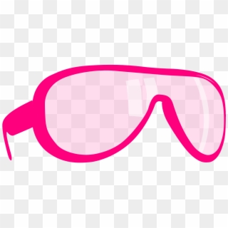 Pink Sunglasses Clip Art - Pink Goggles Png Transparent Png
