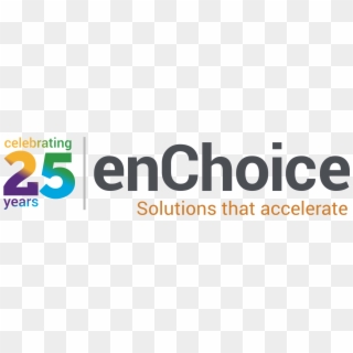 Enchoice Commemorative 25th Anniversary Logo - Crawford Clipart