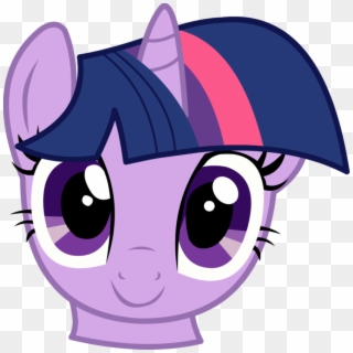 Purple Happy Face Twilight Sparkle Happy Face - My Little Pony Twilight Sparkle Face Clipart