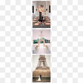 Paris Themed Weddings Shout Elegance And Style Featuring - Eiffel Tower Clipart