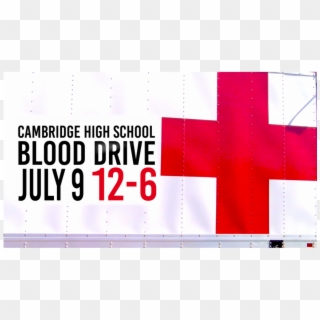 Blood Drive At Cambridge High School Offering Donor - High Level Clipart