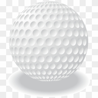 Sport Golf White Ball Golf Vector Ball - Golf Clipart