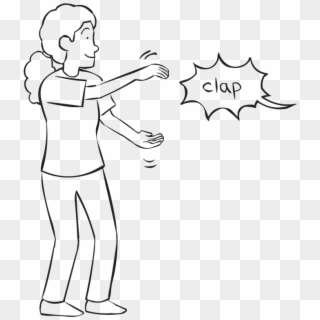 Clapping Game - Arms Clapping Clipart