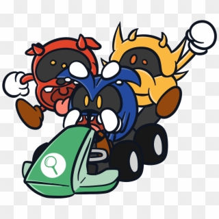 Mario Virus Mario Kart , - Cartoon Clipart