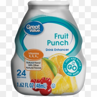 Great Value Fruit Punch Drink Enhancer Clipart