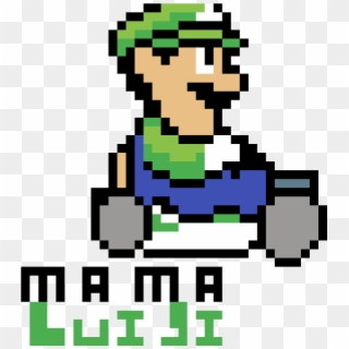 Mario Kart , Png Download - Luigi Mario Kart Sprite Clipart