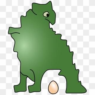 Dinosaur Laid Egg Reptile Mother Prehistoric Nest - Dinosaur Clipart
