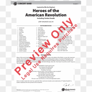 American Revolution Thumbnail - Arlington Sketches Piano Clipart