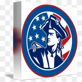 American Revolution Clipart Blue Soldier - Lenape Valley Patriots - Png Download
