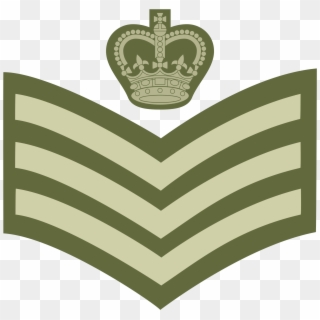 British Military Insignia, Rank Staff Sergeant - Sergeant Rank British Army Clipart