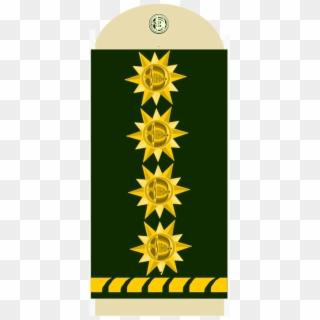 '"3b" Uniform Sample, No Equivalent - Insignia De Los Generales Del Ejercito Clipart