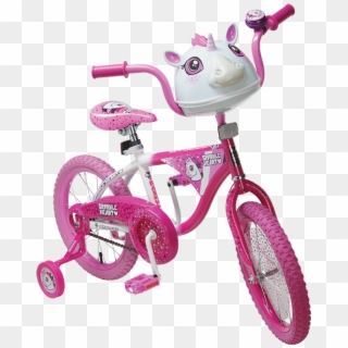 Sparkle Heart Bike Fixd - Unicorn Bike For Girl Clipart