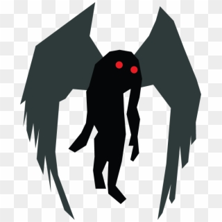 "also If You Want A Low Poly Image Of Mothman" - Illustration Clipart