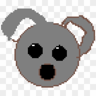 Koala Bear - Pixel Art Gradient Clipart