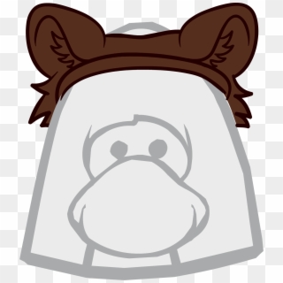 Dog's-ear Clipart Bear - Club Penguin Earth Hat - Png Download