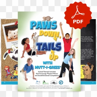 Muttigrees Curriculum Product Paws Up Tails Down Pdf - Online Advertising Clipart