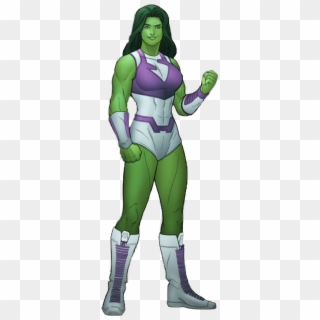 She Hulk - Cartoon Clipart